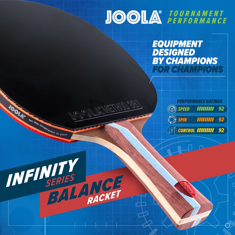 JOOLA Infinity Balance Table Tennis Racket - Advanced Performance Ping Pong  Paddle - Ideal for Competition and Training